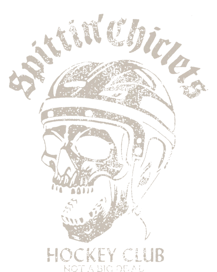 Spittin Chiclets Hockey Club Skull T-Shirt