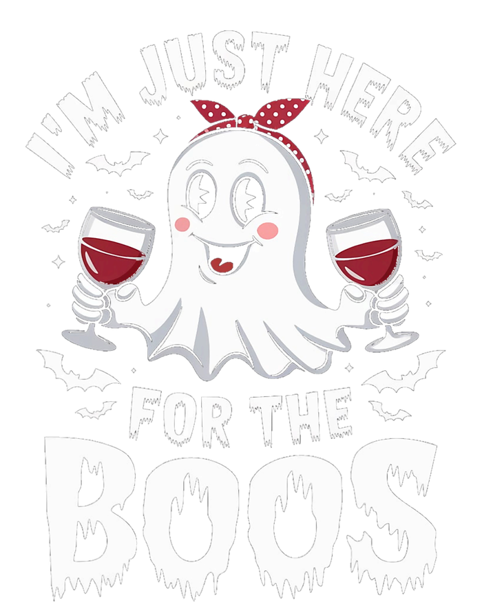 IM Just Here For The Boos Halloween Women Ghost Gifts Legacy Cool Fit Booney Bucket Hat