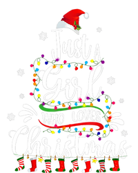 Merry Christmas Just A Girl Who Loves Christmas Tree Xmas Full Zip Hoodie