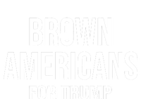 Brown Americans For Trump Softstyle Adult Sport Polo