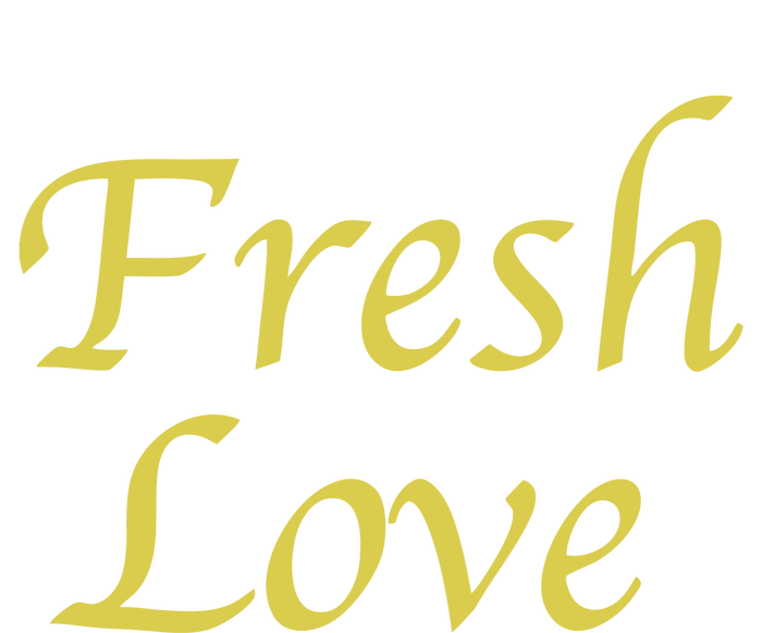 Fresh Love Script Kids T-Shirt