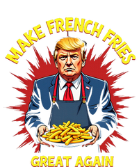 Donald Trump 2024 French Fry Make French Fries Great Again Sustainable Bucket Hat