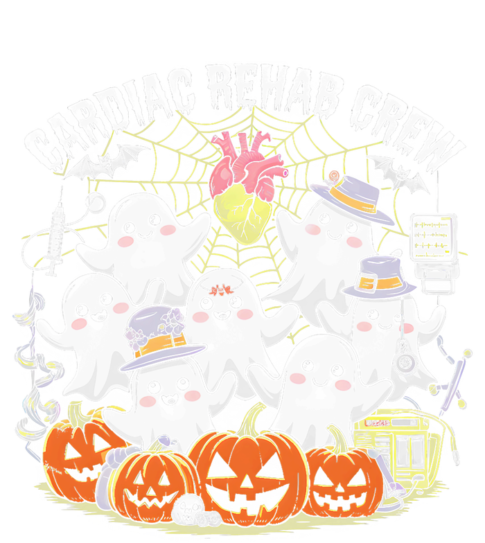 Vintage Cardiac Rehab Crew Rehab Nurse Spooky Halloween Dry Zone Grid Polo