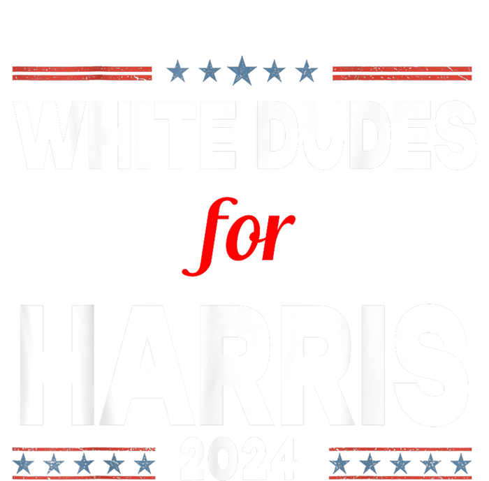 White Dudes For Harris 2024 Karens For Kamala Bumper Sticker