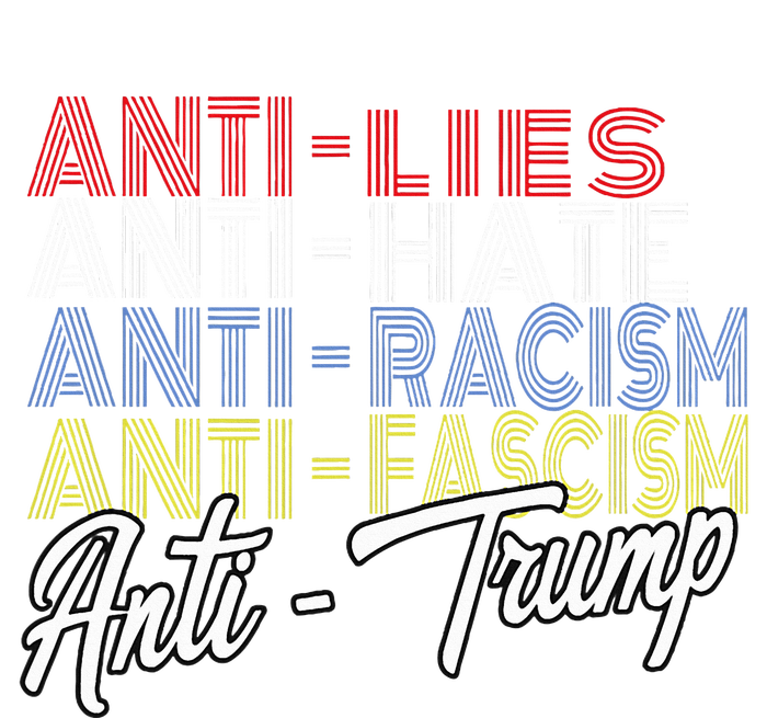 Anti Trump Hate Lies And Fascism Resist Vote Nov 5 2024 Sustainable Beanie