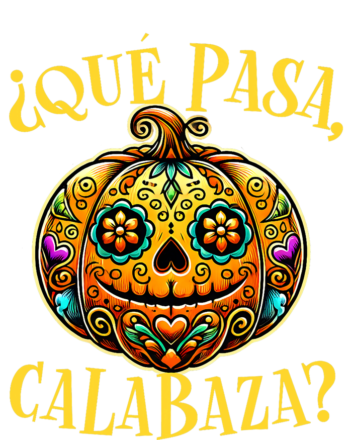 Que Pasa Calabaza Spanish Teacher Mexican Halloween Performance Fleece Hoodie