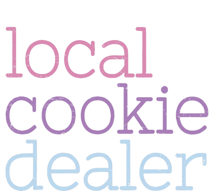 Retro Vintage Local Cookie Dealer Funny Baking Cookie Lover T-Shirt