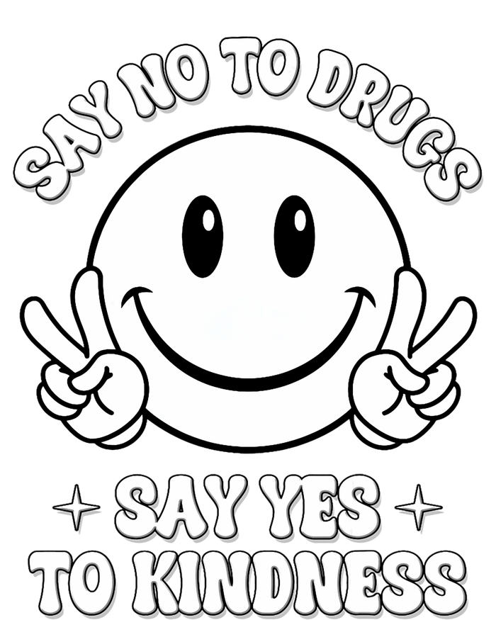 Say Not Drugfree Say Yes To Kindness Red Ribbon Week T-Shirt