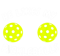 Matching Family He Likes My Pickleballs Couple Pickleball Gift T-Shirt