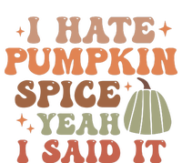 Funny I Hate Pumpkin Spice Yeah I Said It Anti Pumpkin Spice V-Neck T-Shirt