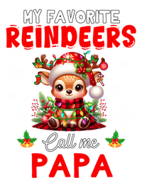 My Favorite Reindeers Call Me Papa Xmas Colorful Family Funny Gift Tank Top