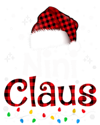 Nini Claus Funny Santa Claus Matching Family Pajamas Great Gift Kids T-Shirt