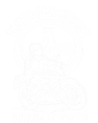 Biker For Christ Riding By Faith Gift Button