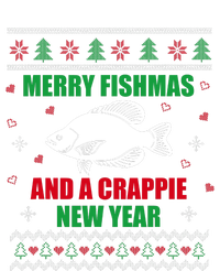 Merry Fishmas Fishing Funny Xmas Crappie For Fisherman Sustainable Knit Beanie