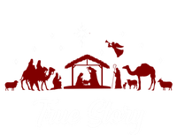 Christmas Nativity Scene True Story Religious Christian T-Shirt