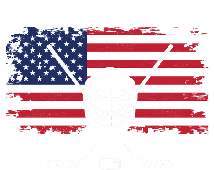 American Flag Hockey Hockey Gift T-Shirt