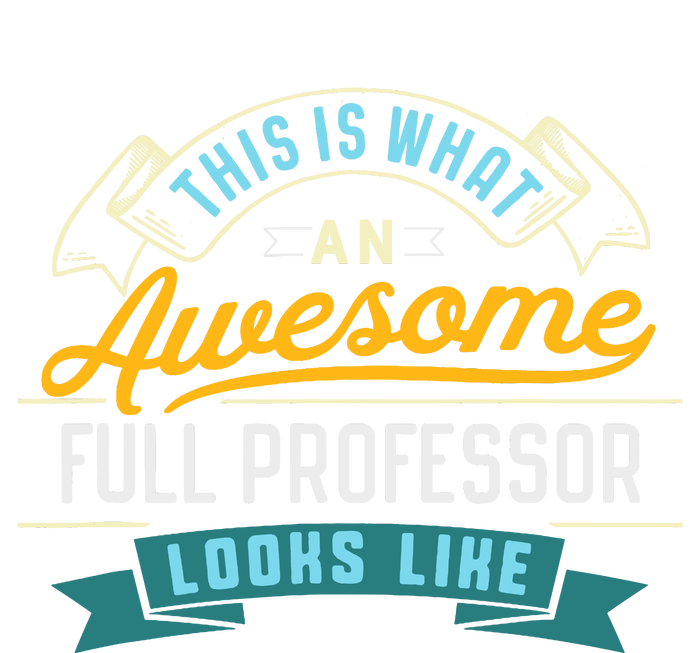 Funny Full Professor Awesome Job Occupation Graduation Cooling Performance Crew T-Shirt