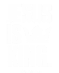 Jesus Is King Christian Bible Scripture Quote Gift Zip Tote Bag