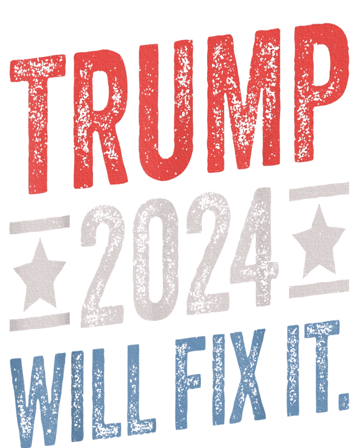 Trump 2024 Election Will Fix It Distressed Vintage Flag Toddler Hoodie