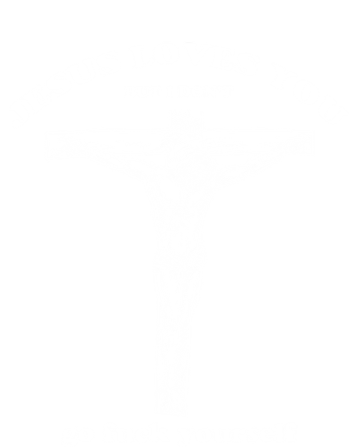 Jesus Loves You But I DonT Funny Gift Short Acrylic Beanie