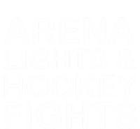 Arena Lights And Hockey Fights Funny Gift T-Shirt