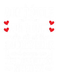 Auntsicle Ice Hockey Aunt Of A Hockey Player Auntie Gift T-Shirt