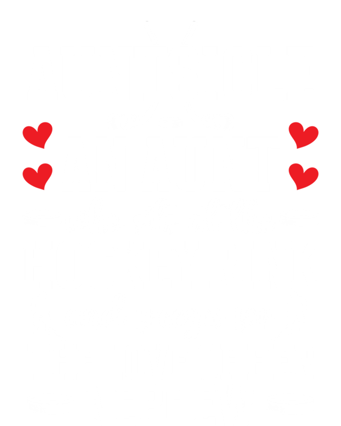 Auntsicle Ice Hockey Aunt Of A Hockey Player Auntie Gift T-Shirt