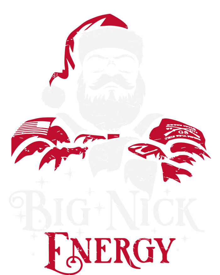 Big Nick Energy Santa Claus Christmas Xmas Holiday Tie Dye Hoodie