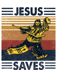 Jesus Saves Ice Hockey Goalie Sport Religious Christian Gift Meaningful Gift T-Shirt