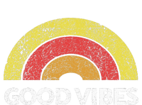 Good Vibes Rainbow Tribe Vintage Boho Hippie Cute Sun Yoga Button