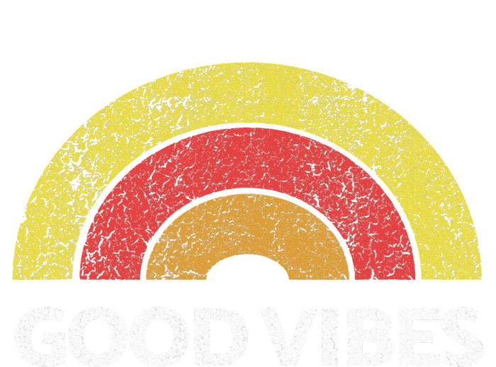 Good Vibes Rainbow Tribe Vintage Boho Hippie Cute Sun Yoga Button