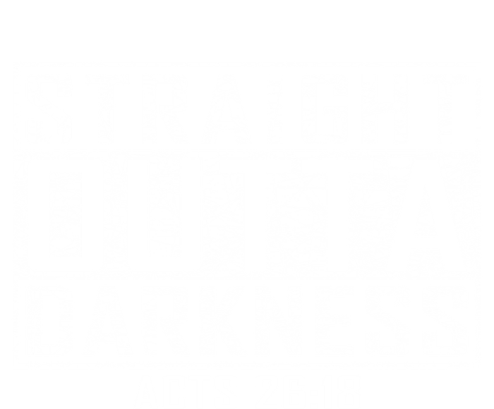 Bible Verse Straight Outta Darkness Distressed Vintage Cool Gift Tie-Dye T-Shirt