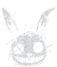 Evil Scary Bunny Rabbit Alt Goth Grunge Horror Aesthetic T-Shirt