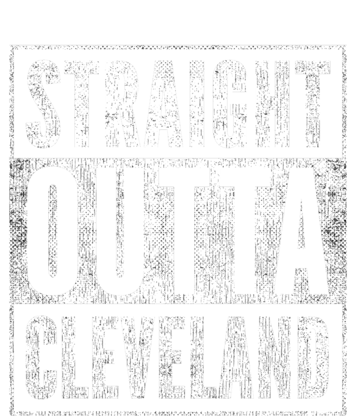 Distressed Cleveland Outfit Straight Outta Cleveland Gift T-Shirt