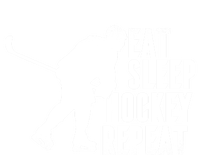 Eat Sleep Hockey Repeat Funny Ice Hockey Lover Gift Toddler Hoodie