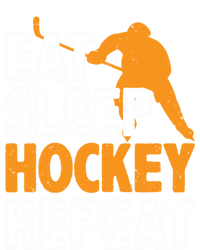 Eat Sleep Hockey Repeat Ice Hockey Lover Players Fun Meaningful Gift Women's Racerback Tank