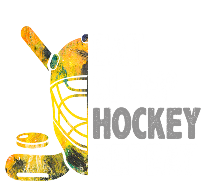 Eat Sleep Hockey Repeat Ice Hockey Player Gear Lover Cute Gift T-Shirt