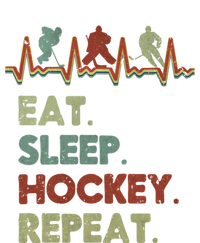 Eat Sleep Hockey Repeat Lifestyle Focus Gift Short Acrylic Beanie