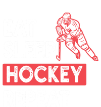 Eat Sleep Hockey Repeat Ice Hockey Lovers Joke Gift Meaningful Gift Full Zip Hoodie