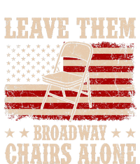 Leave Them Broadway Chairs Alone Vintage Us Flag Kids Hoodie