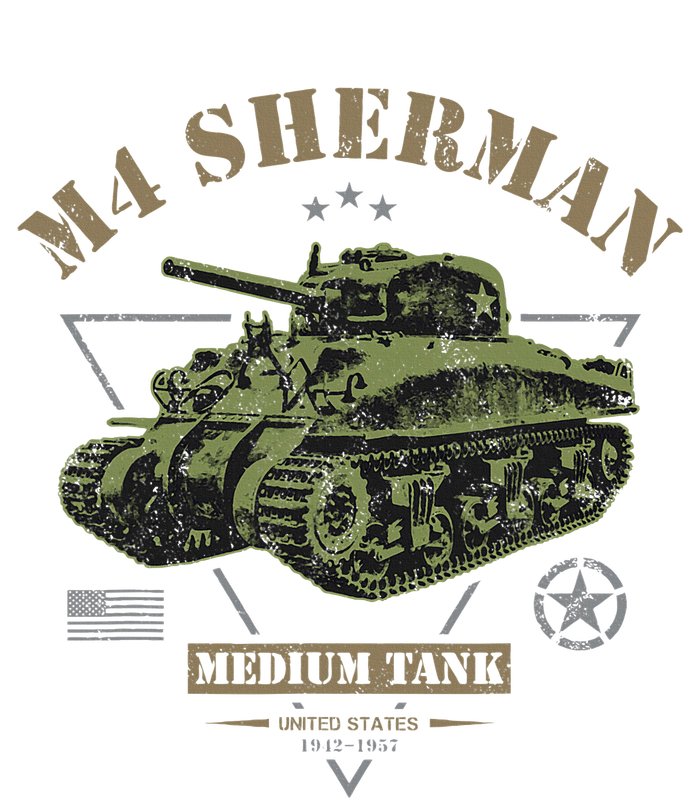 M4 Sherman Ww2 Tank Womens CVC Long Sleeve Shirt