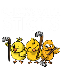 Funny Chicks With Sticks Hockey Gift Team Sports Great Gift Canvas