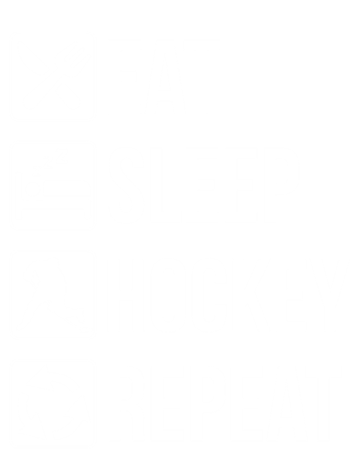 Funny Eat Sleep Hockey Repeat Funny Gift T-Shirt