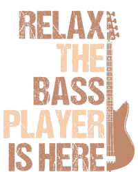 Relax The Bass Player Is Here For A Guitarist Gift Toddler Hoodie