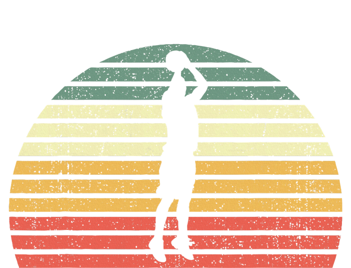 Retro Basketball Player Hoops Baller Vintage Basketball T-Shirt