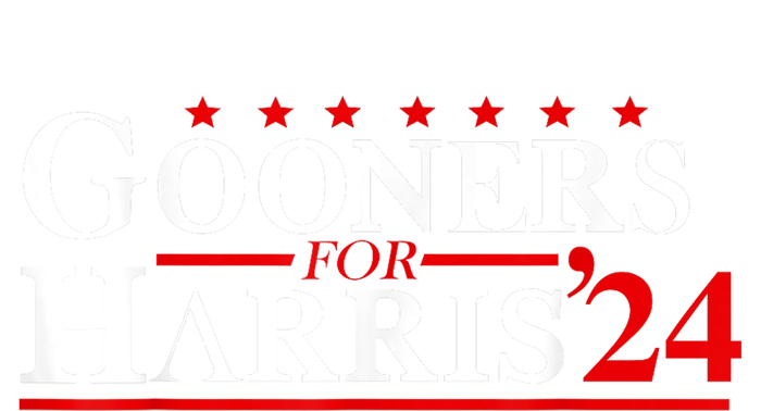 Gooners For Harris 24 Voting For Harris 2024 President T-Shirt