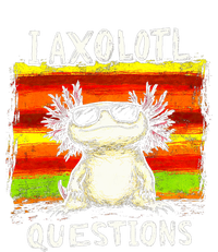 I Axolotl Questions Striped Beanie with Solid Band