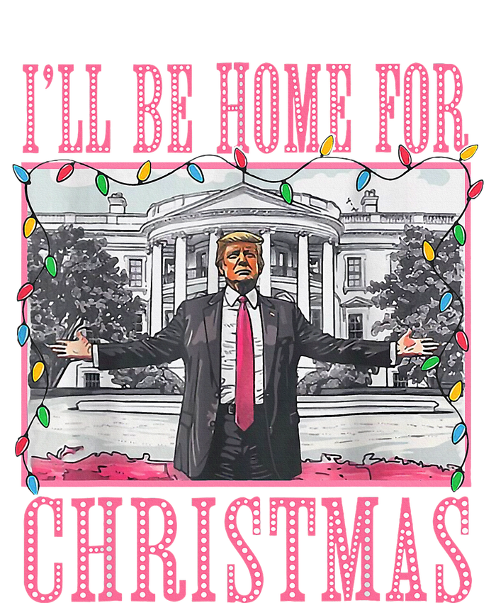 ILl Be Home For Christmas Santa Trump Xmas Pajamas Sustainable Beanie