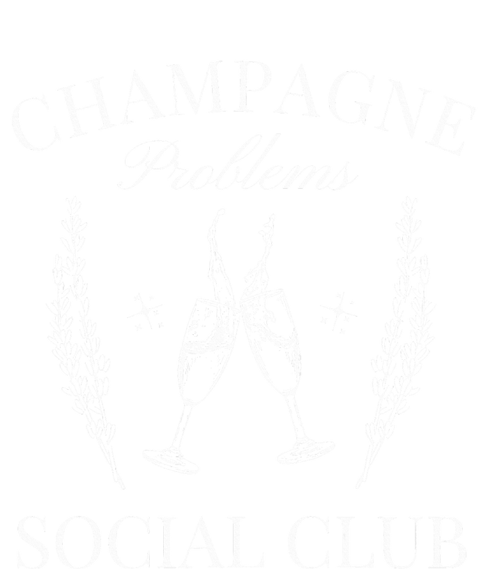 Champagne Problems Social Club Yupoong Adult 5-Panel Trucker Hat