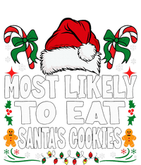 Most Likely To Eat Santa’S Cookies Family Christmas Pom Pom 12in Knit Beanie